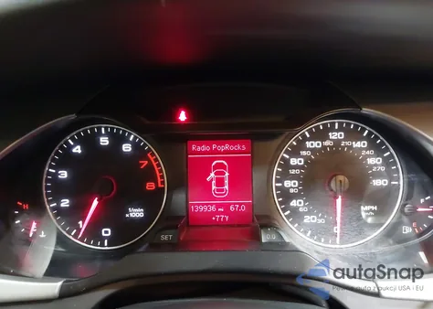 2011 Audi A4 2.0T Premium z USA, uszkodzony, nr VIN WAUDFAFLXBN043075